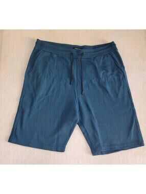 Kenneth Cole ChillFlex Jogger Shorts Sz XXL Vibrant Blue Draw String and Pockets